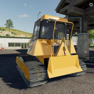 CATERPILLAR D6K WINCH DOZER V1.0 - FS19 mod - FS19.net