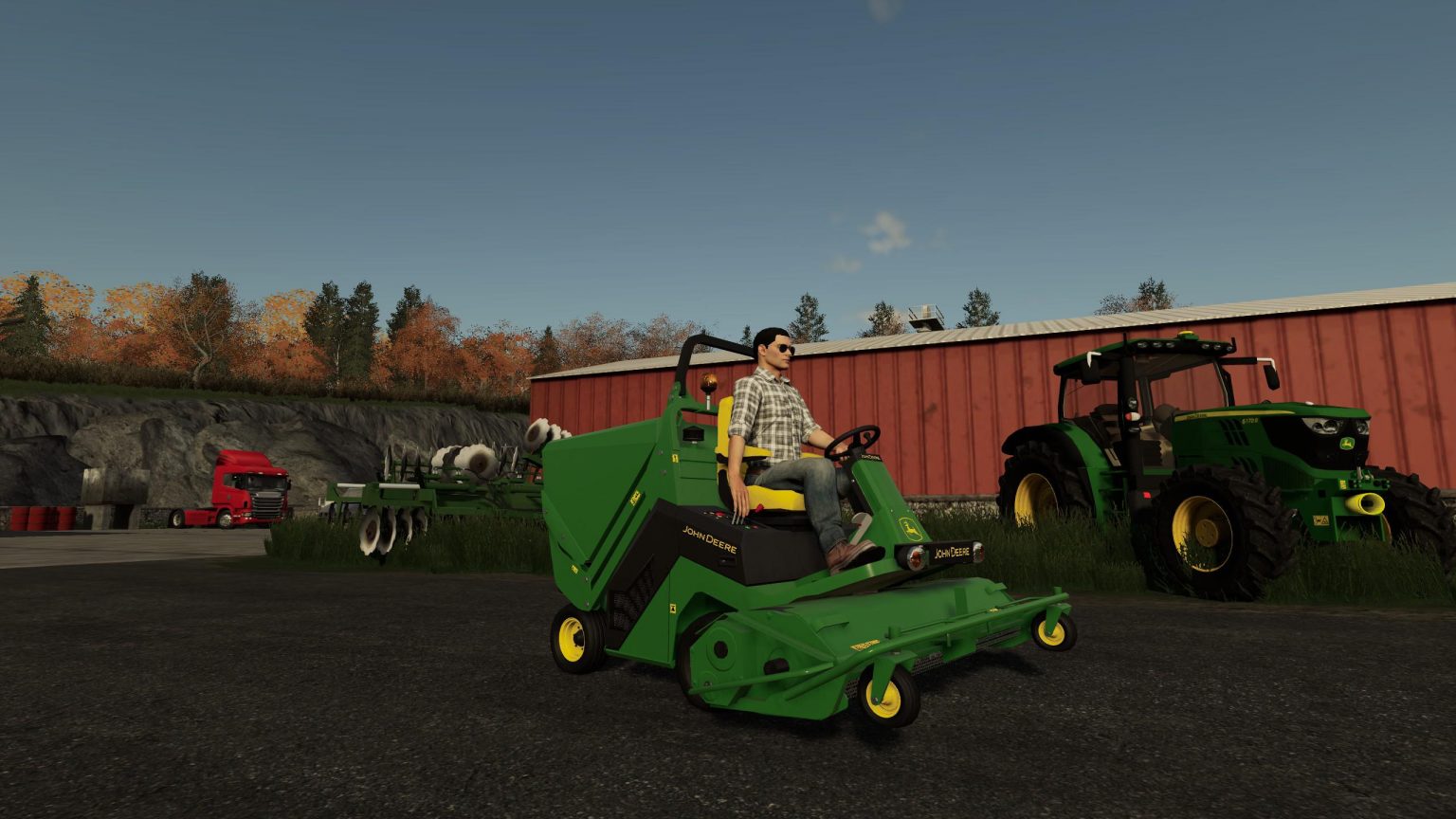 JOHN DEERE MOWER V1.0 - FS19 mod - FS19.net