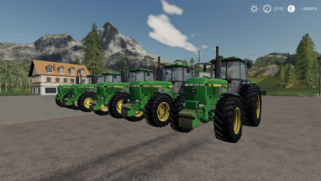 JOHNDEERE OLD 4XXX SERIES V2.0 - FS19 mod - FS19.net