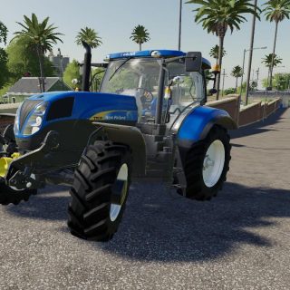 NEW HOLLAND T SERIES PACK V1.0 - FS19 mod - FS19.net