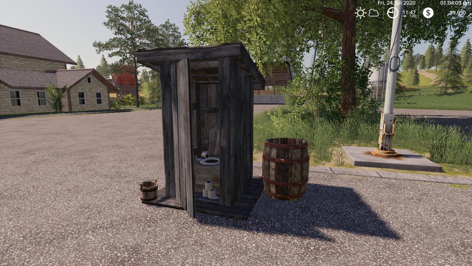 OUTHOUSE WITH SLEEP TRIGGER V1.0