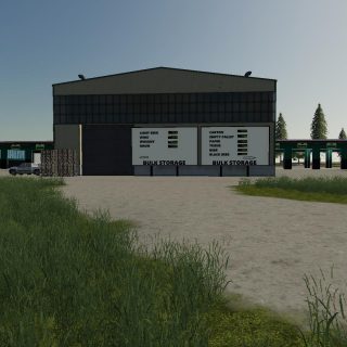 WAREHOUSE BULK STORAGE V1.0 - FS19 mod - FS19.net