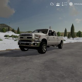 2011 FORD F350 SUPER DUTY CREW CAB V1.0 - FS19 mod - FS19.net