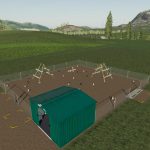 METAL FENCE CHICKEN STABLE V1.0