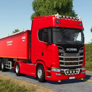 SCANIA S580 V8 V2.0 - FS19 mod - FS19.net