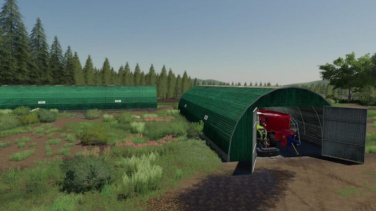 STORAGE TUNNEL EASYSHEDS V1.0 - FS19 mod - FS19.net