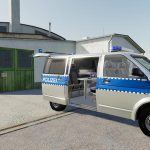 VW T5 POLICE AND CUSTOMS V1.0