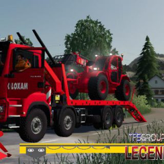 CHARIOT TELESCOPIQUE LOXAM V1.5 - FS19 mod - FS19.net