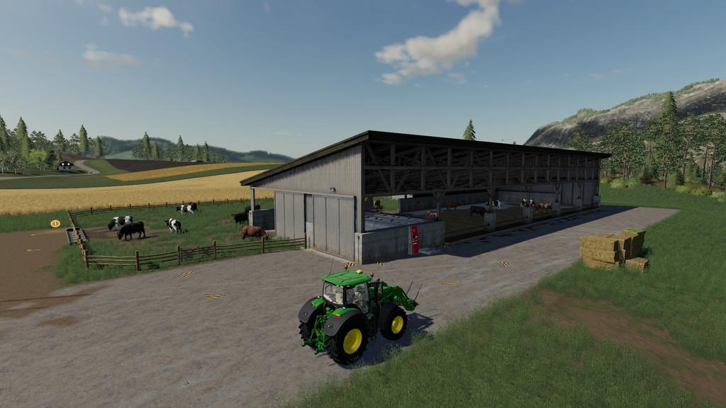 Cow Stable V1 1 Fs19 Mods Farming Simulator 19 Mods - cow simulator wip roblox