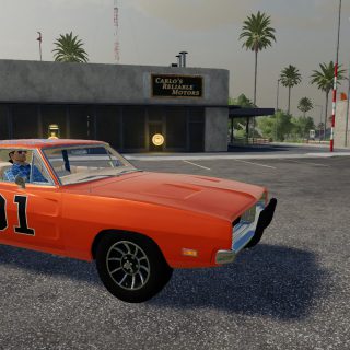 GENERAL LEE UNIVERSAL PASSENGER V1.0 - FS19 mod - FS19.net