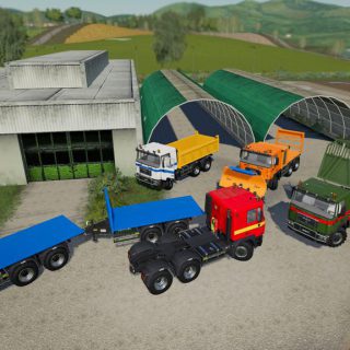 MAN 33-414/41-403 PACK V2.0.0.1 - FS19 mod - FS19.net