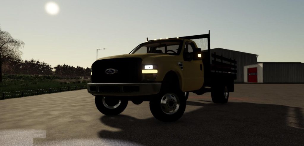 2010 FORD F350 FLATBED V1.0 - FS19 mod - FS19.net