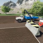 DYNAMIC CONCRETE ROAD BARRIER WITH ATTACHER V1.0