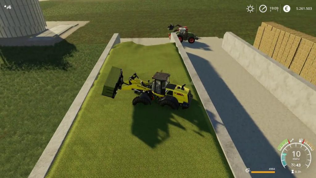 FREELY ROTATABLE SMALL BUNKER V1.0 - FS19 mod - FS19.net