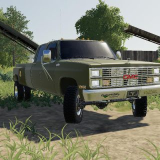 GMC SIERRA CLASSIC K3500 V1.0 - FS19 mod - FS19.net