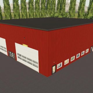 LARGE MECHANIC SHOP V1.3 - FS19 mod - FS19.net