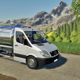 MERCEDES SPRINTER TANKER FS19 V1.0 - FS19 mod - FS19.net