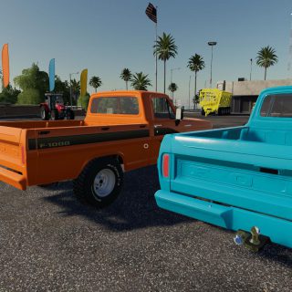 FORD F1000 V1.0 - FS19 mod - FS19.net