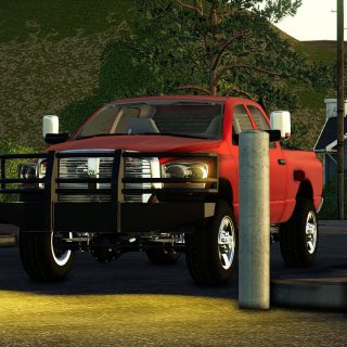 JD 2007 DODGE 2500 V1.0 - FS19 mod - FS19.net