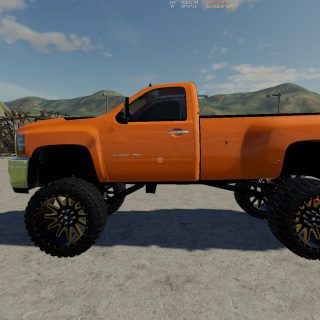 LIFTED 2013 CHEVY 3500HD V1.0 - FS19 mod - FS19.net