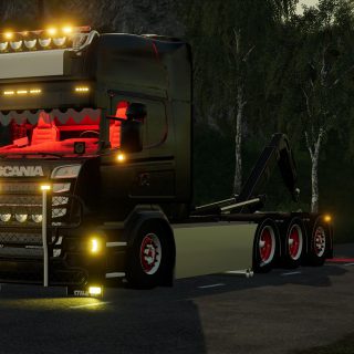 SCANIA R580 HOOKLIFT V1.0 - FS19 mod - FS19.net