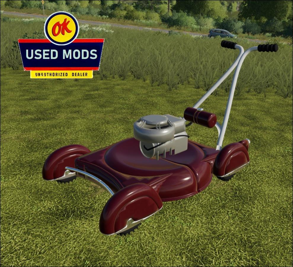 Vintage Push Mower V1 0 Fs19 Mods Farming Simulator 19 Mods