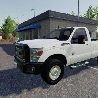 2011 FORD F350 XL WORK TRUCK V2.0 - FS19 mod - FS19.net