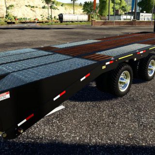 20FT GOOSENECK TRAILER V1.1.0.1 - FS19 mod - FS19.net