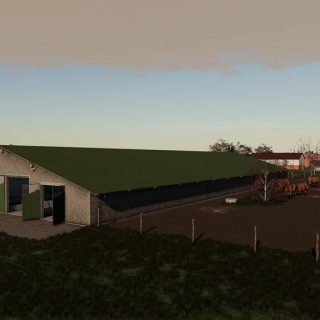 COWS BARN V1.0 - FS19 mod - FS19.net