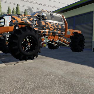 F-250 MONSTER TRUCK V1.7.2.0 - FS19 mod - FS19.net