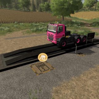 HYDRAULIC RAMP WITH REPAIRSHOP V1.0 - FS19 mod - FS19.net