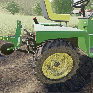 JOHN DEERE MODEL 20 PLOW FOR JOHN DEERE 332 V1.0 - FS19 mod - FS19.net