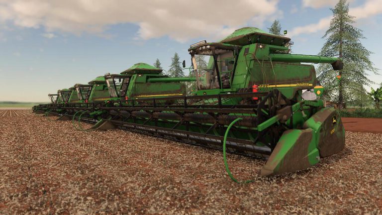 JOHN DEERE STS 9750 AND 630F V1.0 - FS19 mod - FS19.net