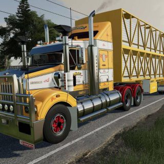 KENWORTH T408 SAR V1.0 - FS19 mod - FS19.net