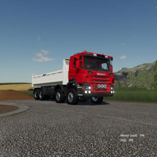 SCANIA 8X4 TIPPER V2.0.2.0 - FS19 mod - FS19.net