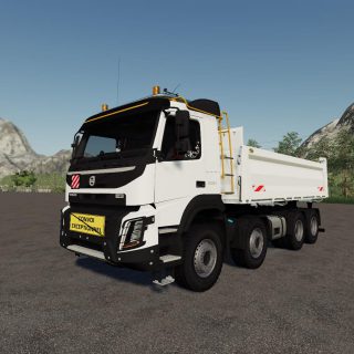 VOLVO MEILLER TIPPER 8X4 V1.0 - FS19 mod - FS19.net