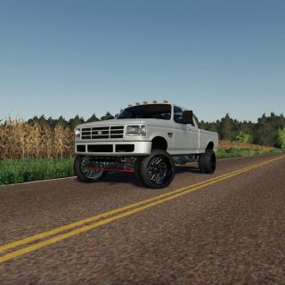 CHUCKLES 1993 FORD F350 V1.1 - FS19 mod - FS19.net