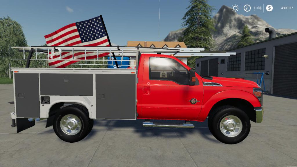 F350 SERVICETRUCK V1.1 - FS19 mod - FS19.net