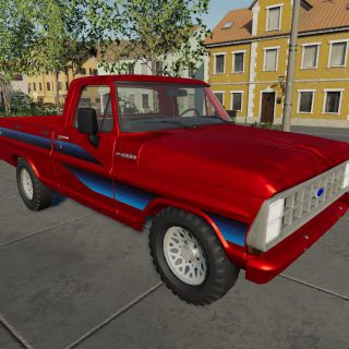 FORD F1000 1989 V2.0 - FS19 mod - FS19.net