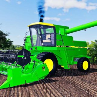 JOHN DEERE 4420 - 8820 TURBO / TITAN II V1.0 - FS19 mod - FS19.net