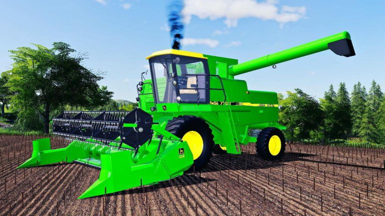 JOHN DEERE 4420 - 8820 TURBO / TITAN II V1.0 - FS19 mod - FS19.net