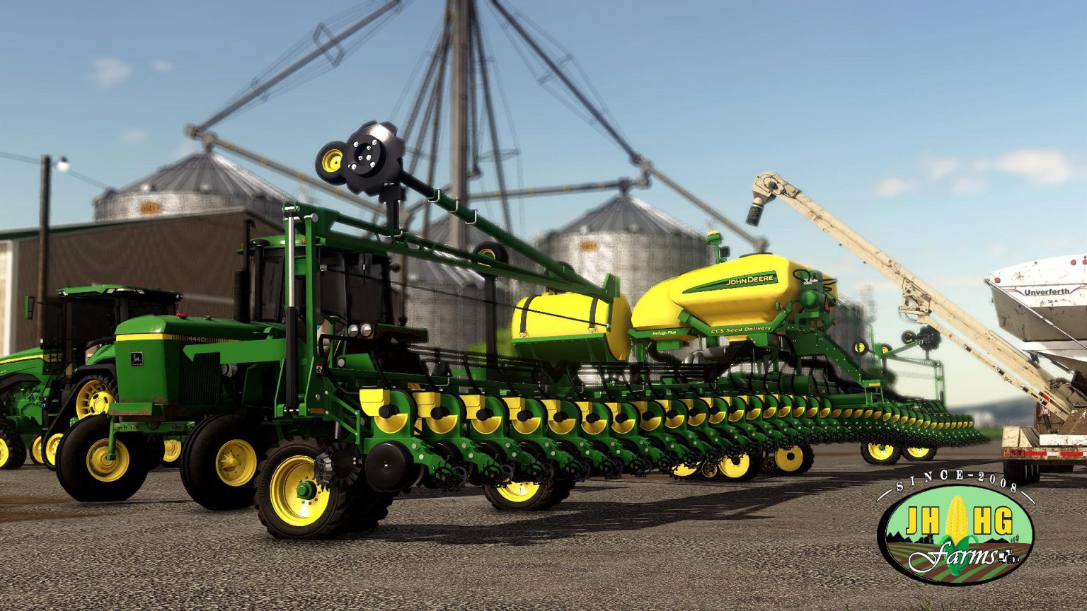 JOHN DEERE DB90 36-ROW 30 2014 V2.0 - FS19 mod - FS19.net