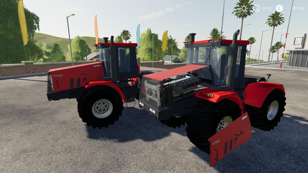 KIROVETS K-744 P3 2.0 - FS19 mod - FS19.net