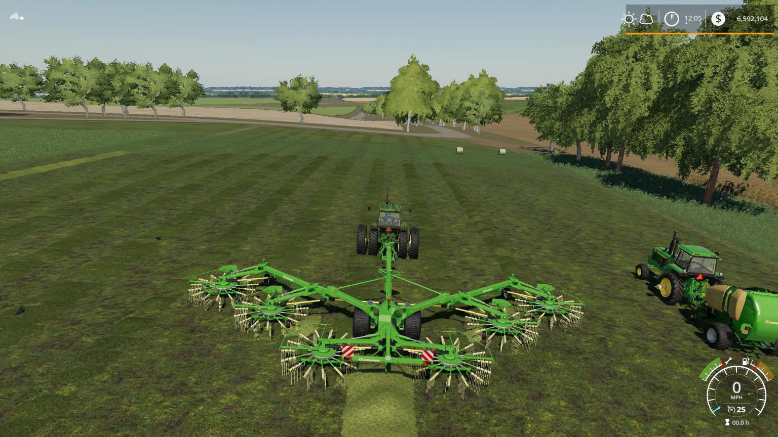 KRONE SWADRO MULTIFUNCTION RAKE - FS19 mod - FS19.net