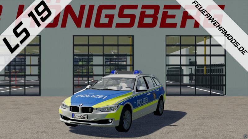 POLICE BMW 318 D OF THE POLICE SCHLESWIG HOLSTEIN V1.0