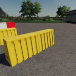 Plastic Road Barrier Pack v1.0