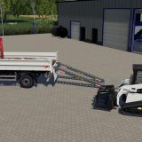 RENAULT BENNE SDM WITH RAMPS SUPPORT V1.2 - FS19 mod - FS19.net