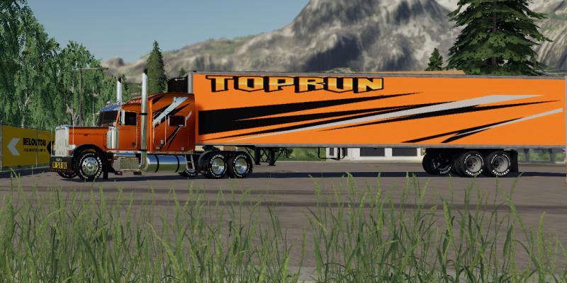 Refrigerated industrial trailer TOPRUN v1.5