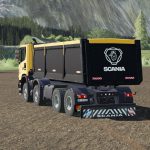 Scania XT 8x8 Tipper FS Miner's Orange Edition v1.0
