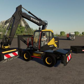 VOLVO EWR-150E IMPLEMENT FIX V1.1 - FS19 mod - FS19.net